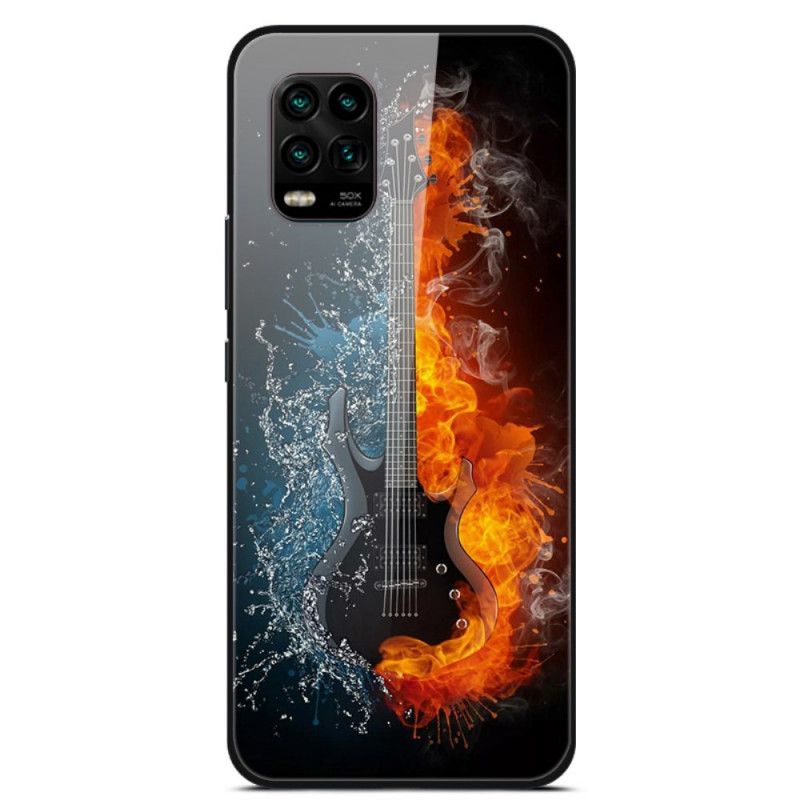 Cover for Xiaomi Mi 10 Lite Guitarhærdet Glas