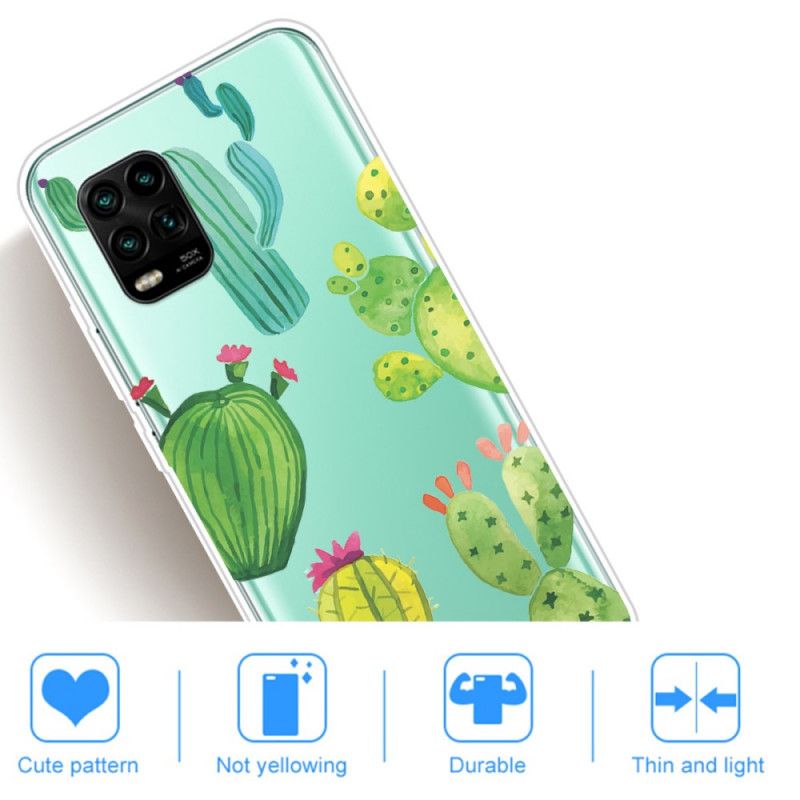 Cover Xiaomi Mi 10 Lite Akvarel Kaktus