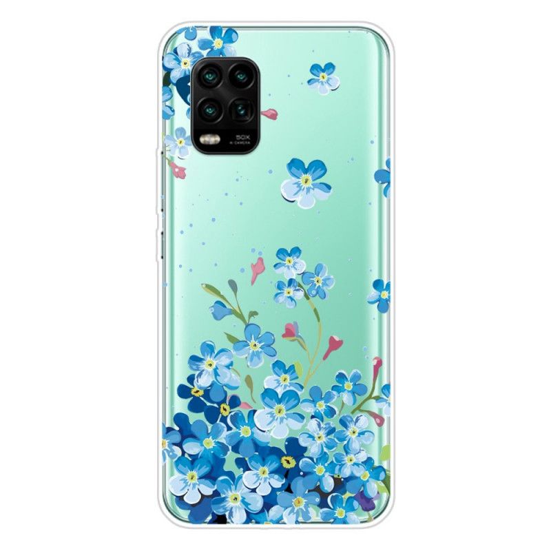 Cover Xiaomi Mi 10 Lite Buket Blå Blomster