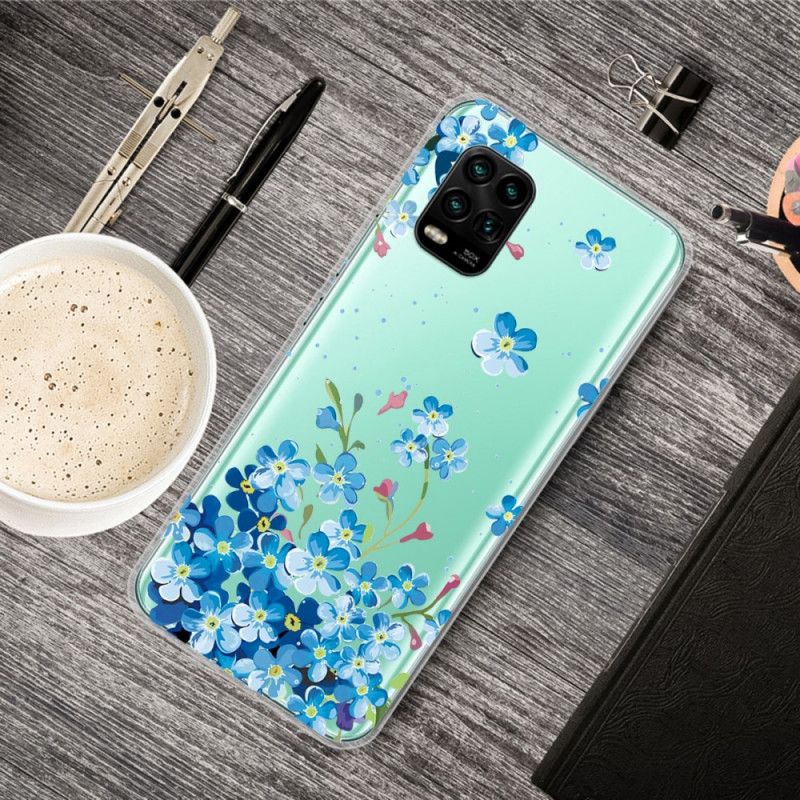 Cover Xiaomi Mi 10 Lite Buket Blå Blomster