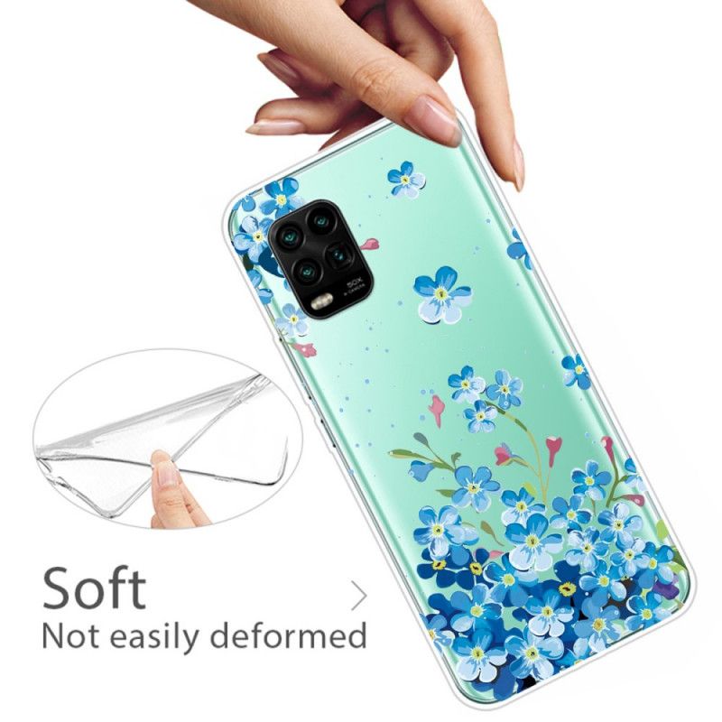 Cover Xiaomi Mi 10 Lite Buket Blå Blomster