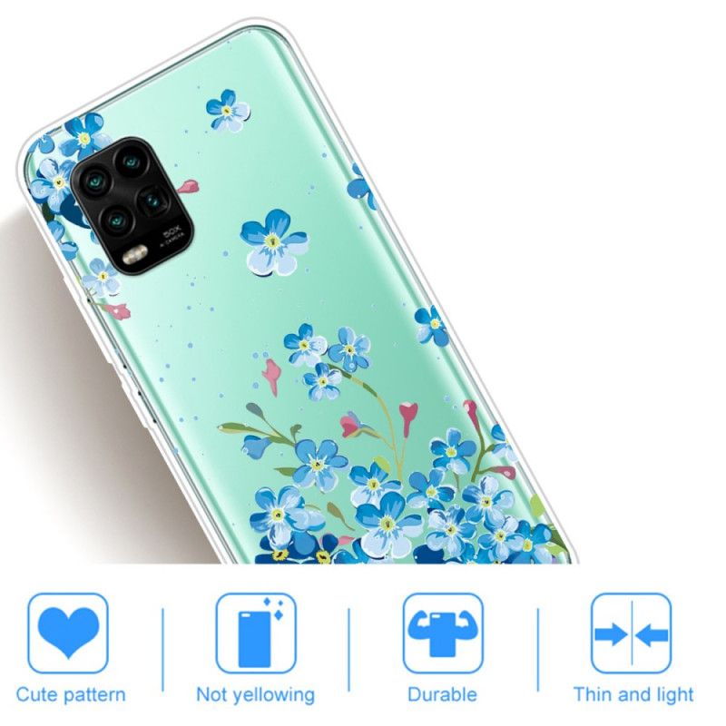 Cover Xiaomi Mi 10 Lite Buket Blå Blomster