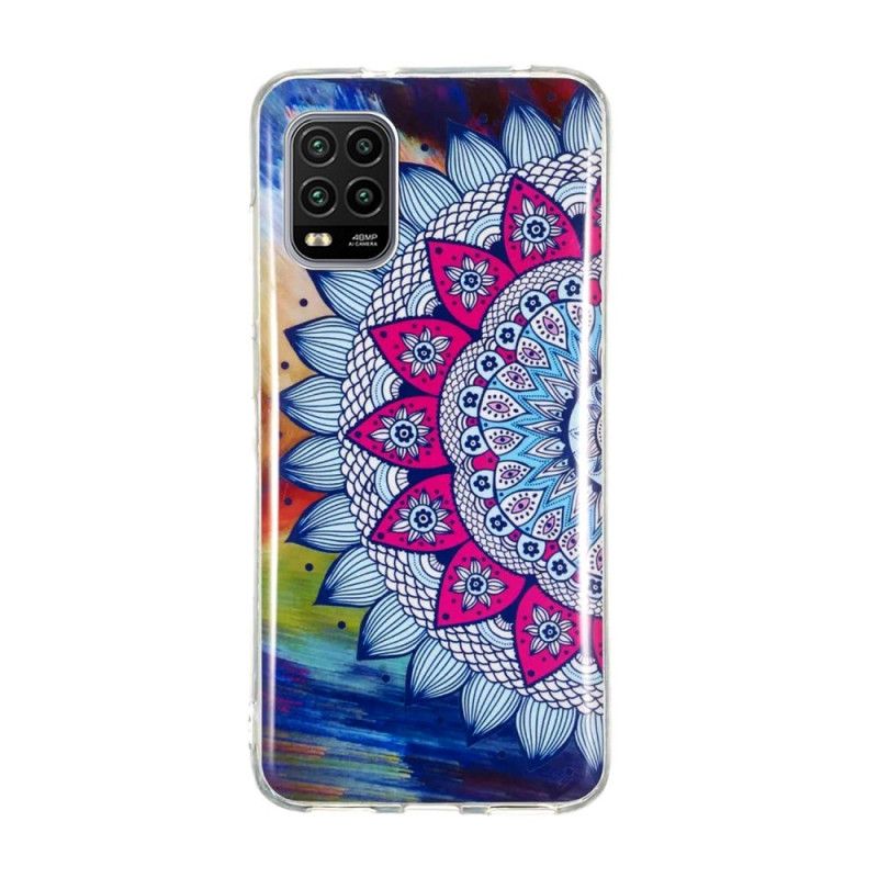 Cover Xiaomi Mi 10 Lite Fluorescerende Mandala Beskyttelse