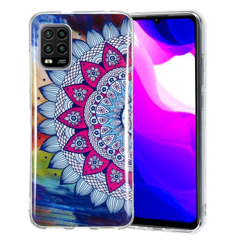 Cover Xiaomi Mi 10 Lite Fluorescerende Mandala Beskyttelse