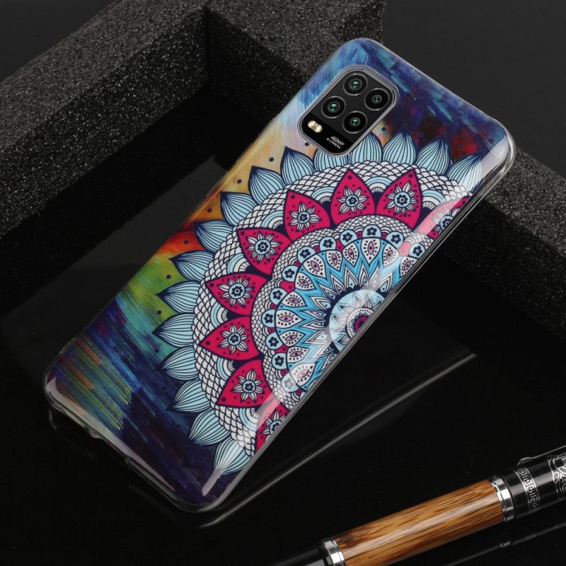 Cover Xiaomi Mi 10 Lite Fluorescerende Mandala Beskyttelse