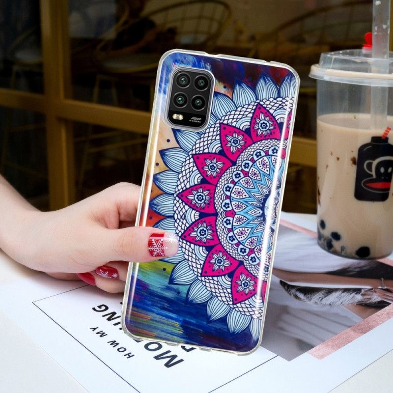 Cover Xiaomi Mi 10 Lite Fluorescerende Mandala Beskyttelse