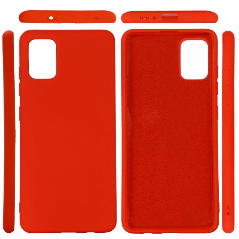 Cover Xiaomi Mi 10 Lite Sort Flydende Silikone Original