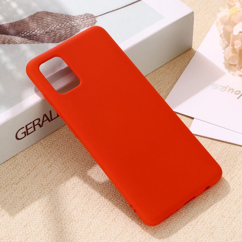 Cover Xiaomi Mi 10 Lite Sort Flydende Silikone Original