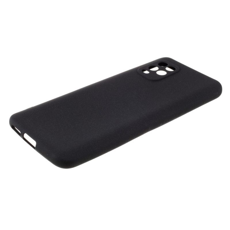 Cover Xiaomi Mi 10 Lite Sort Stiv Mattsilikone