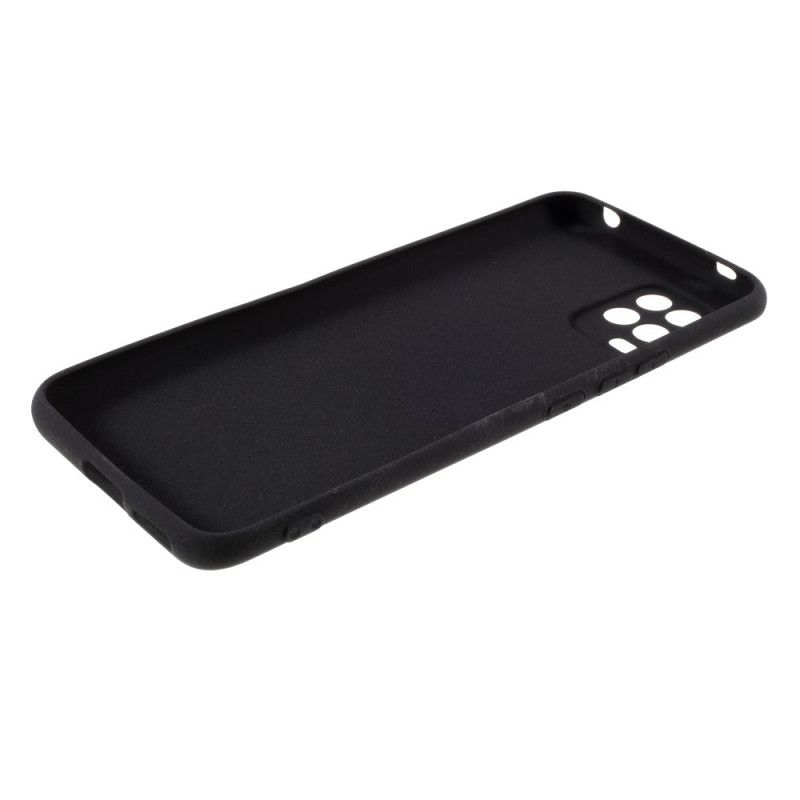 Cover Xiaomi Mi 10 Lite Sort Stiv Mattsilikone