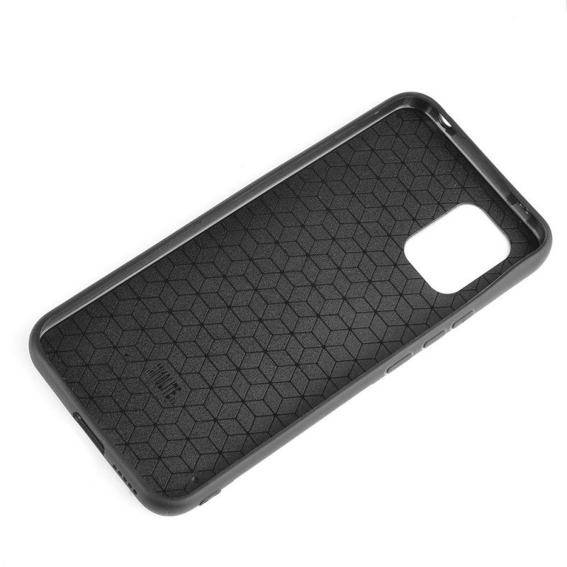 Cover Xiaomi Mi 10 Lite Sort Syet Lædereffekt Original