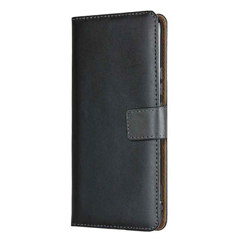 Flip Cover Læder for Xiaomi Mi 10 Lite Elegant Ægte Læder