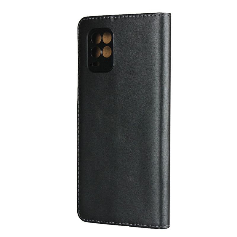 Flip Cover Læder for Xiaomi Mi 10 Lite Elegant Ægte Læder