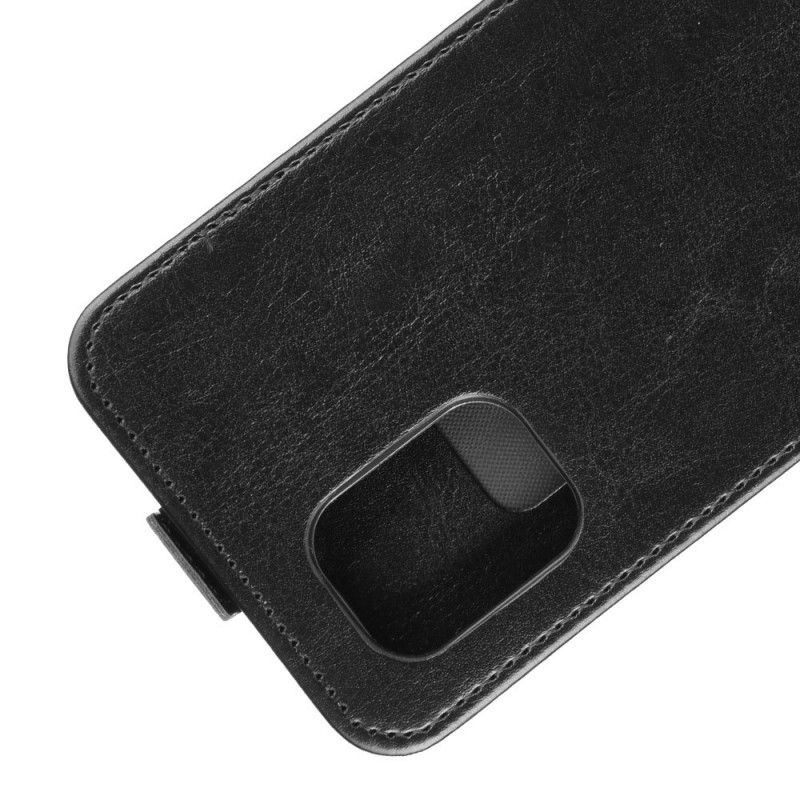 Flip Cover Læder Xiaomi Mi 10 Lite Sort Retro Foldning Original