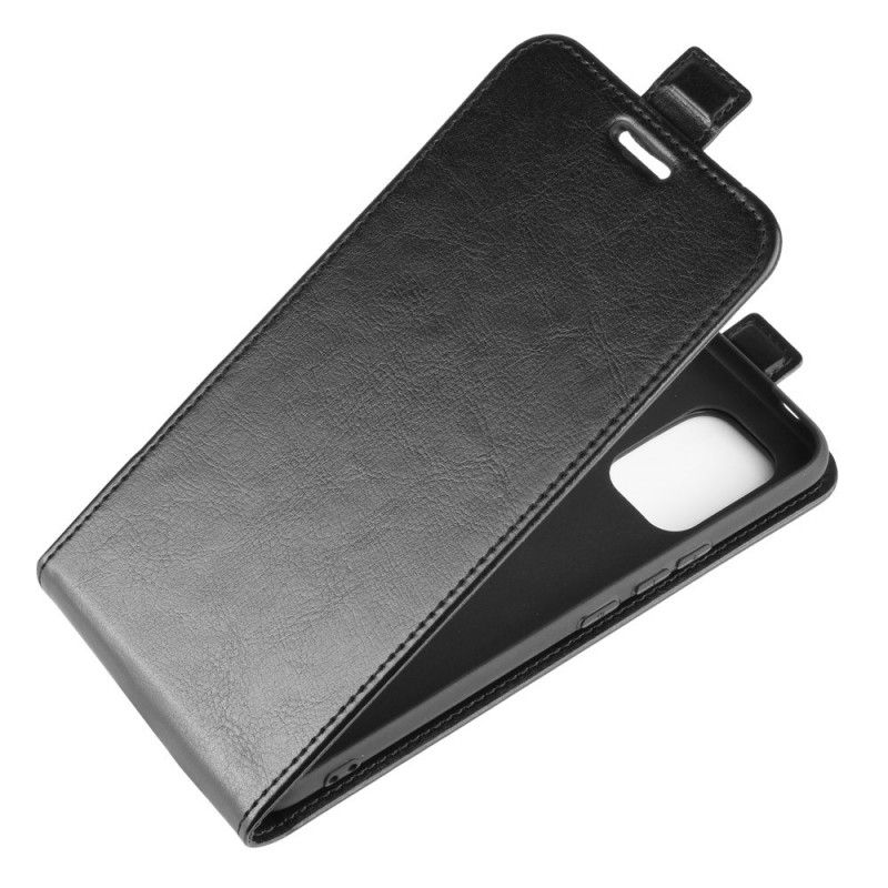 Flip Cover Læder Xiaomi Mi 10 Lite Sort Retro Foldning Original