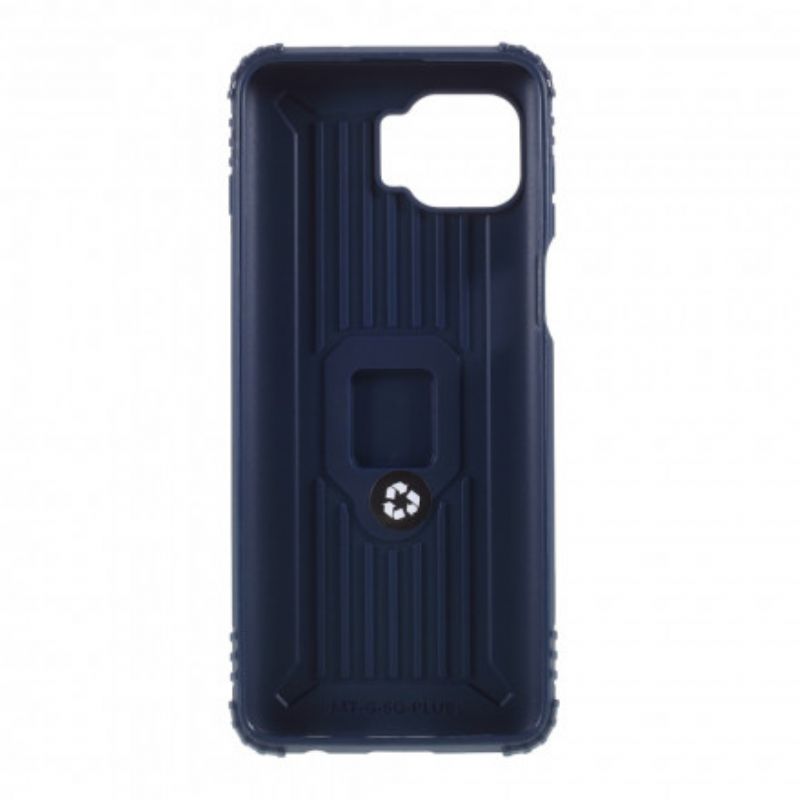 Cover Moto G 5g Plus Ring Og Kulfiber