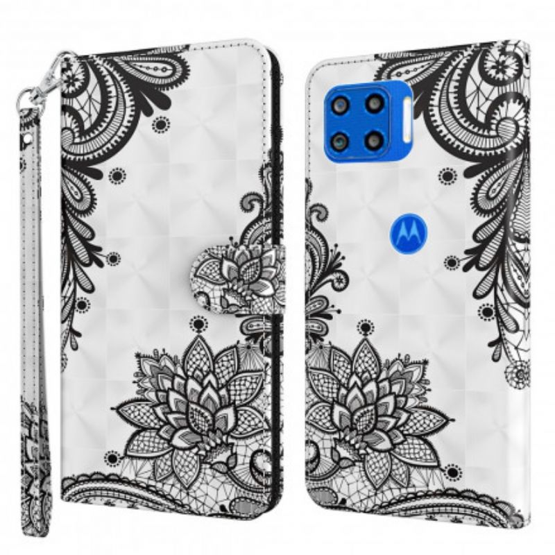 Flip Cover Moto G 5g Plus Chic Blonde