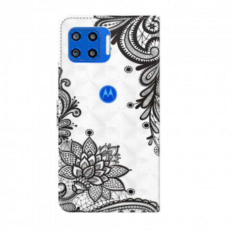 Flip Cover Moto G 5g Plus Chic Blonde