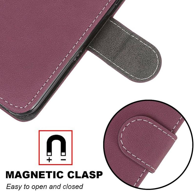 Flip Cover Moto G 5g Plus Læderstil Vintage Couture