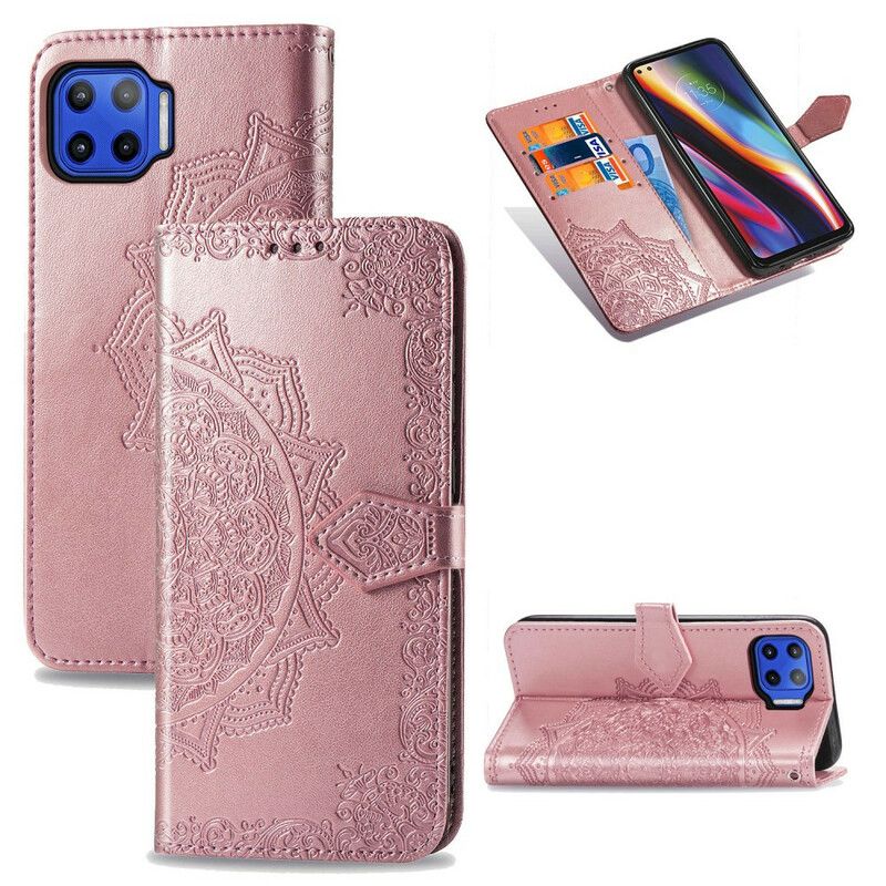 Flip Cover Moto G 5g Plus Mandala Middelalder