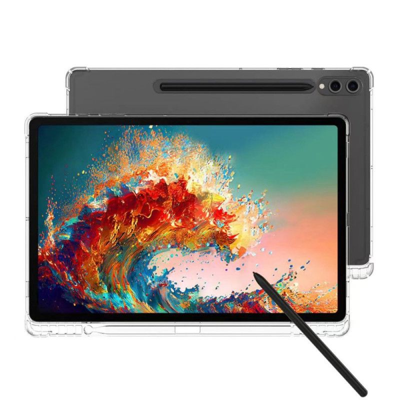 Cover Samsung Galaxy Tab S9 Ultra Gennemsigtig Stylus Holder