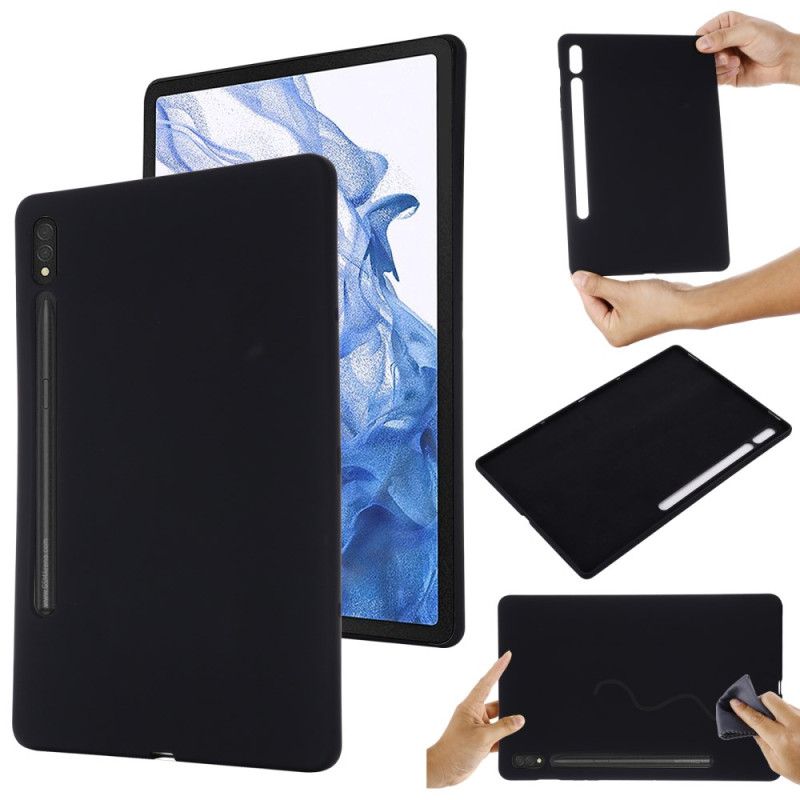 Cover Samsung Galaxy Tab S9 Ultra Telefon Etui Flydende Silikone