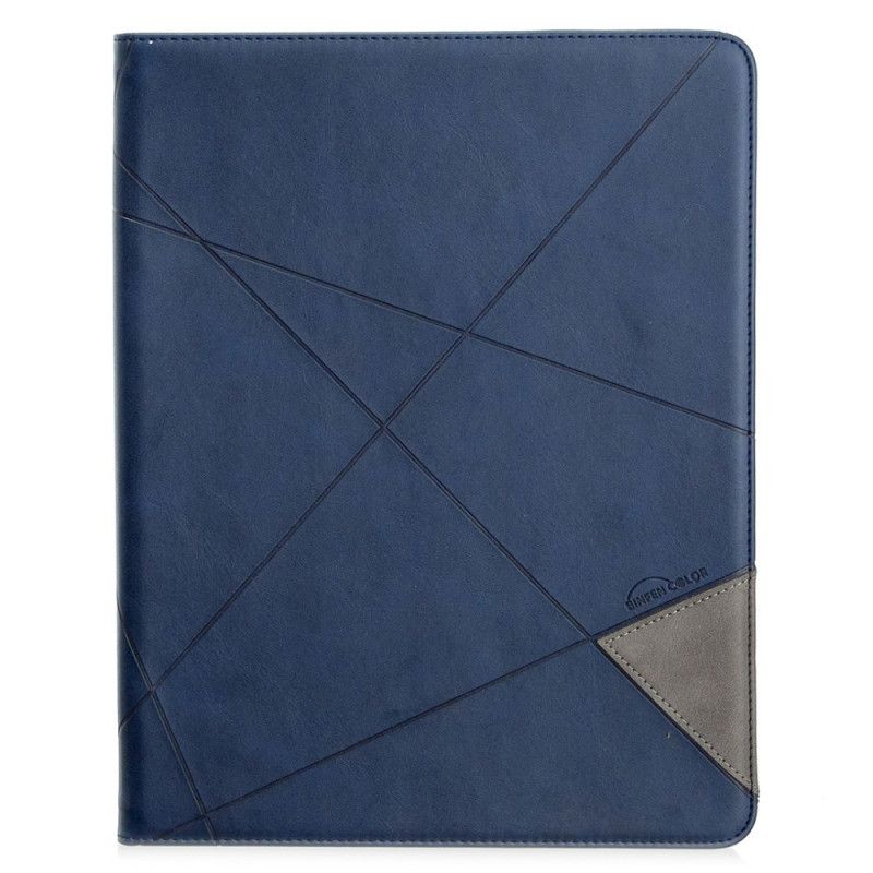 Case iPad Pro 12.9" (2018) (2020) Sort Geometriske Former