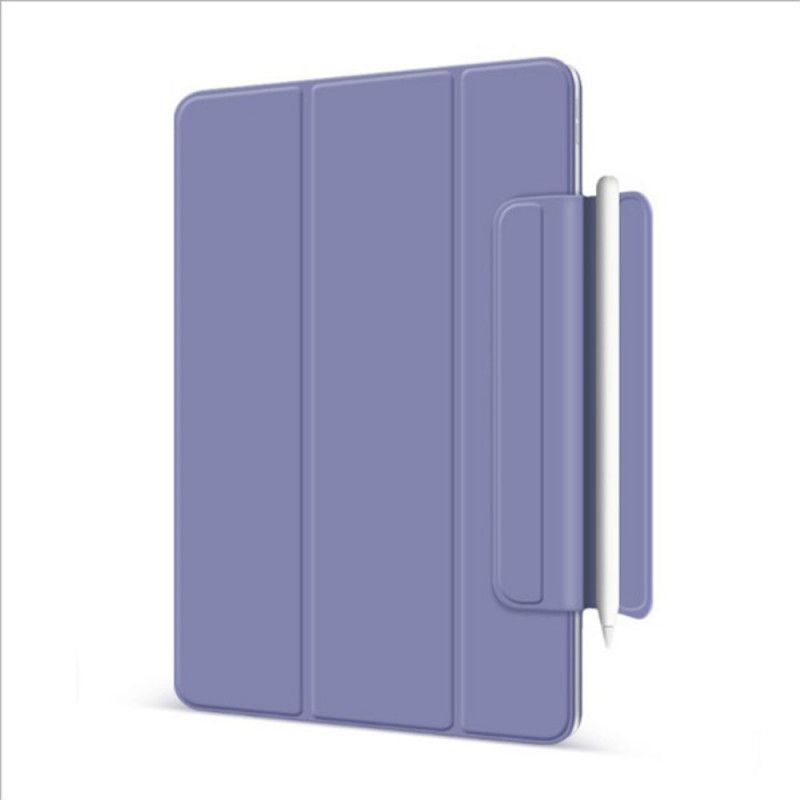 Flip Cover iPad Pro 12.9" (2018) (2020) Sort Mobilcover Imiteret Nappalæder