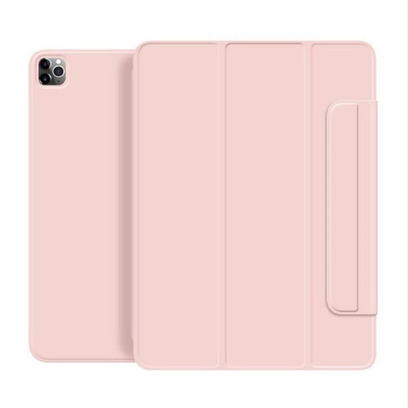 Flip Cover iPad Pro 12.9" (2018) (2020) Sort Mobilcover Imiteret Nappalæder