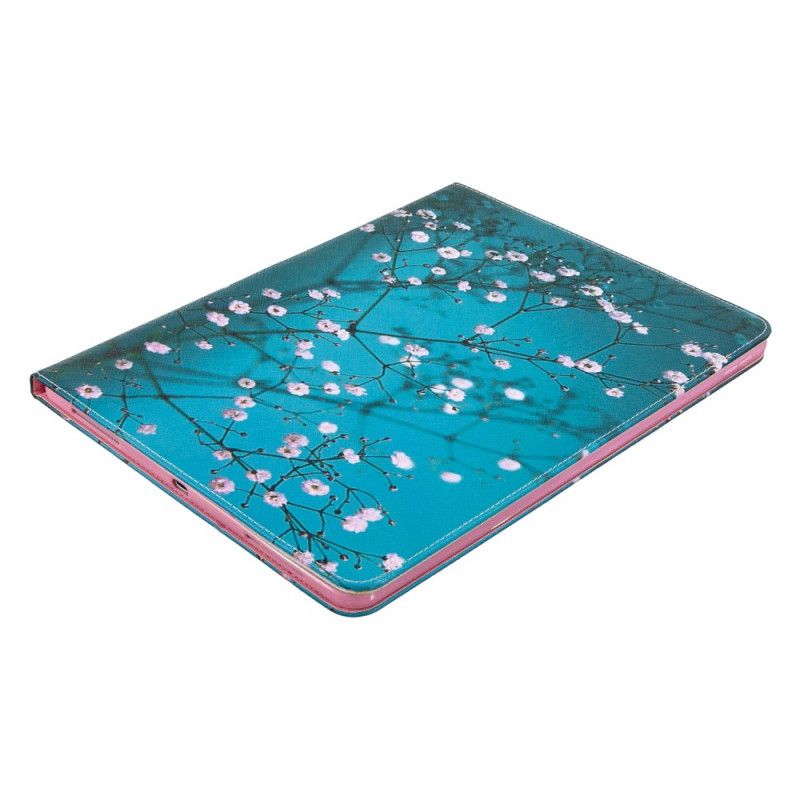 Flip Cover Læder iPad Pro 12.9" (2018) (2020) Sakura Træ Print Mønster Original