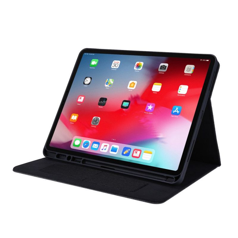 Sag iPad Pro 12.9" (2018) (2020) Sort Mobilcover Stof