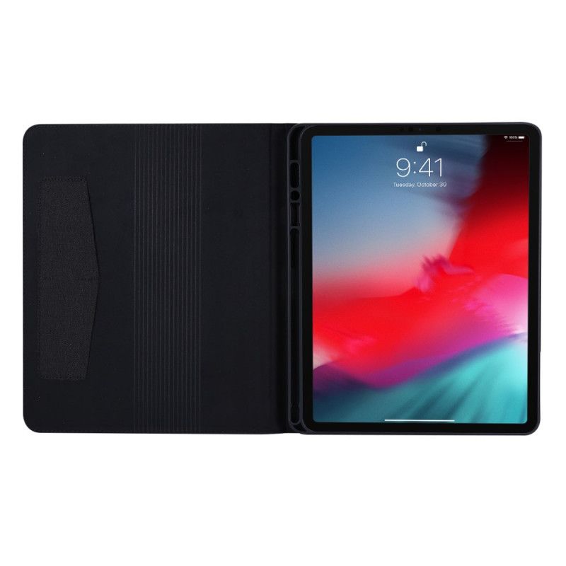 Sag iPad Pro 12.9" (2018) (2020) Sort Mobilcover Stof