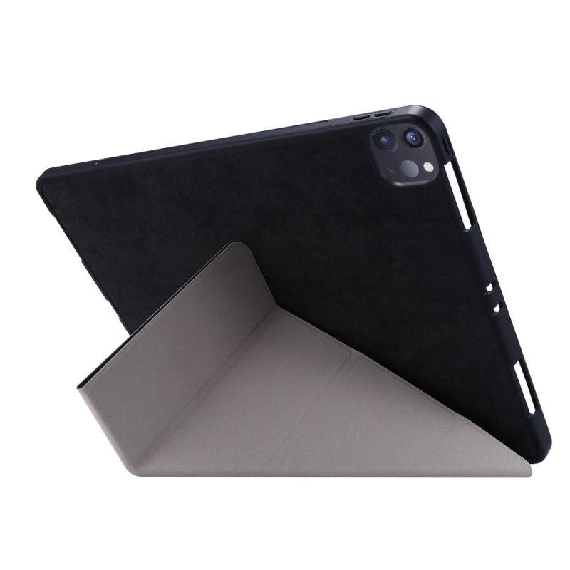 Smart Sag iPad Pro 12.9" (2018) (2020) Sort Origami Stil