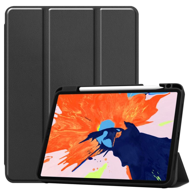 Smart Sag iPad Pro 12.9" (2018) (2020) Sort Tredobbelt Fold