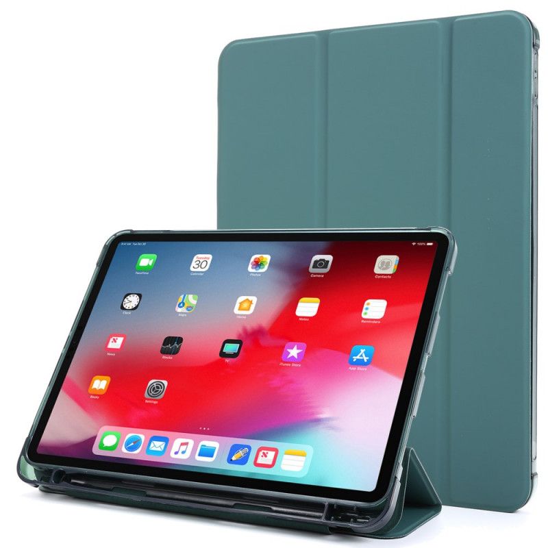 Smart Taske iPad Pro 12.9" (2018) (2020) Sort Blyantholder I Imiteret Læder