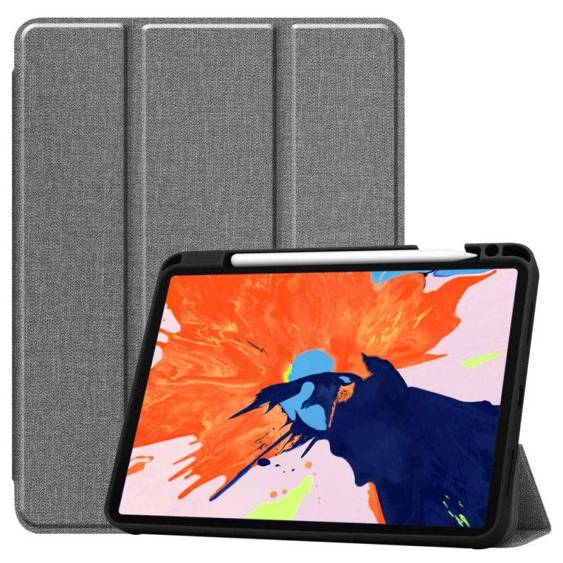 Smart Taske iPad Pro 12.9" (2018) (2020) Sort Jeans Med Tekstur