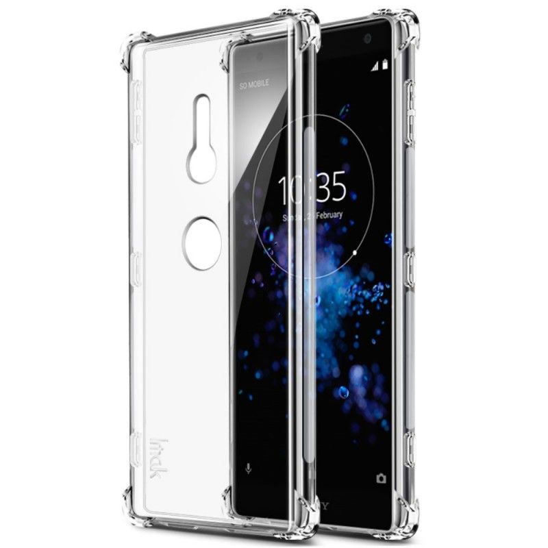 Cover for Sony Xperia XZ2 Gennemsigtig Silke Serie