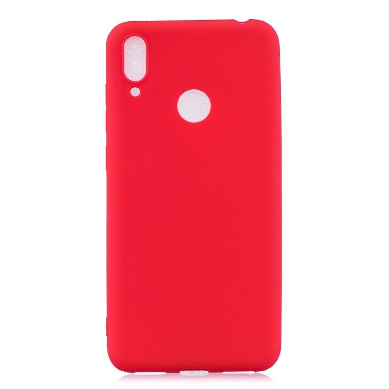 Cover for Huawei Y7 2019 Sort Silikone Slik