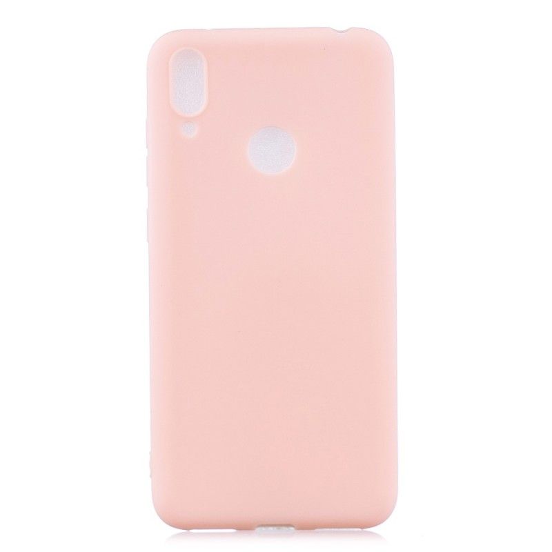 Cover for Huawei Y7 2019 Sort Silikone Slik