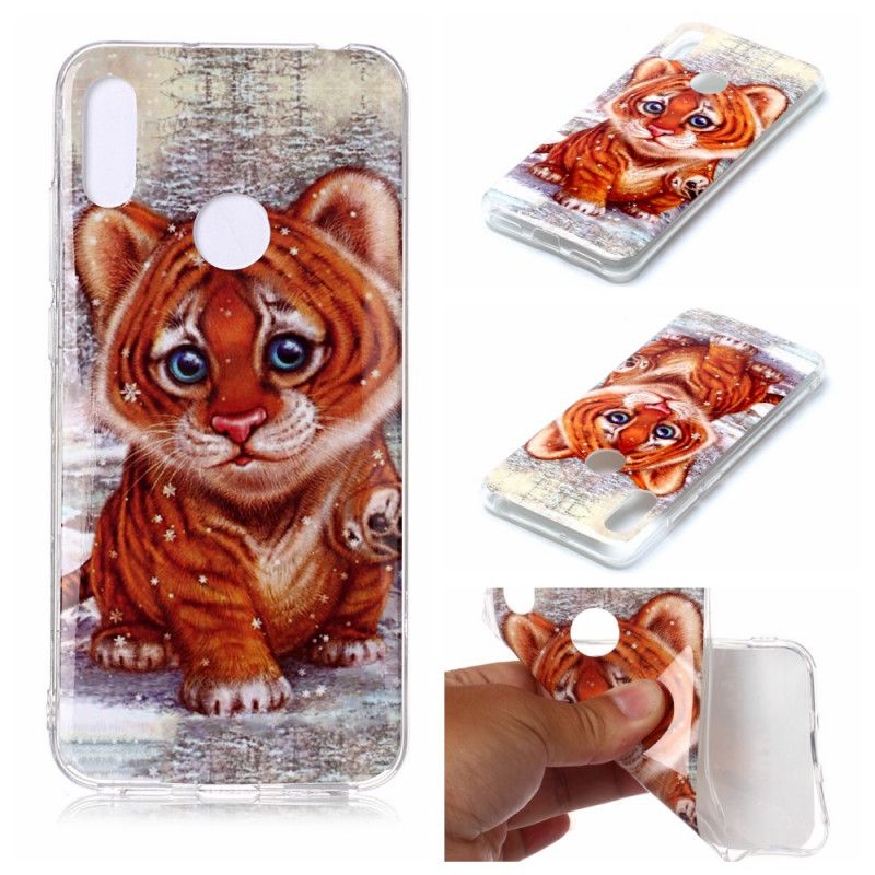 Cover Huawei Y7 2019 Baby Tiger