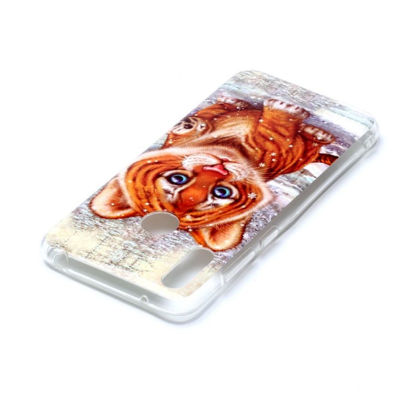 Cover Huawei Y7 2019 Baby Tiger