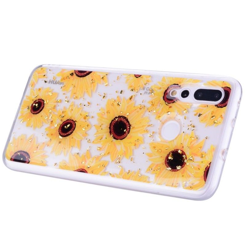 Cover Huawei Y7 2019 Flere Solsikker