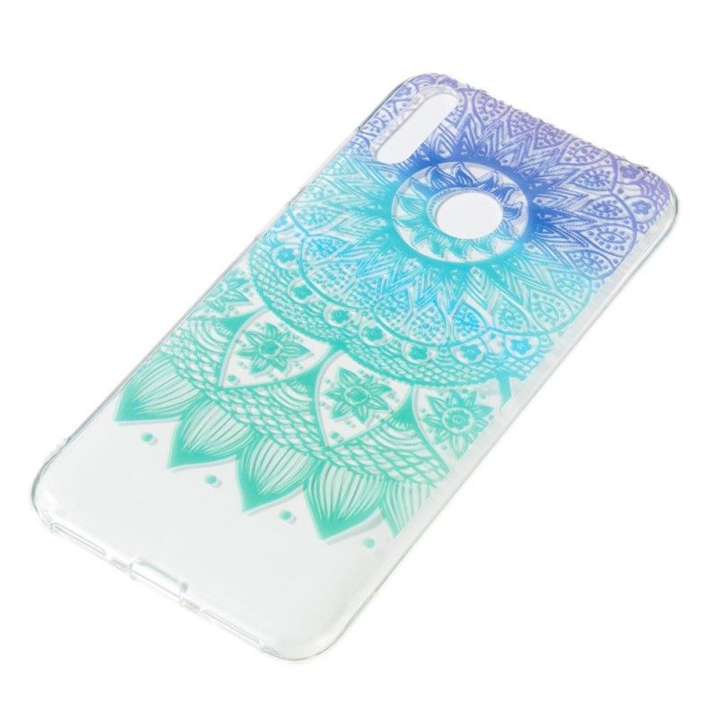 Cover Huawei Y7 2019 Gennemsigtig Farvet Mandala