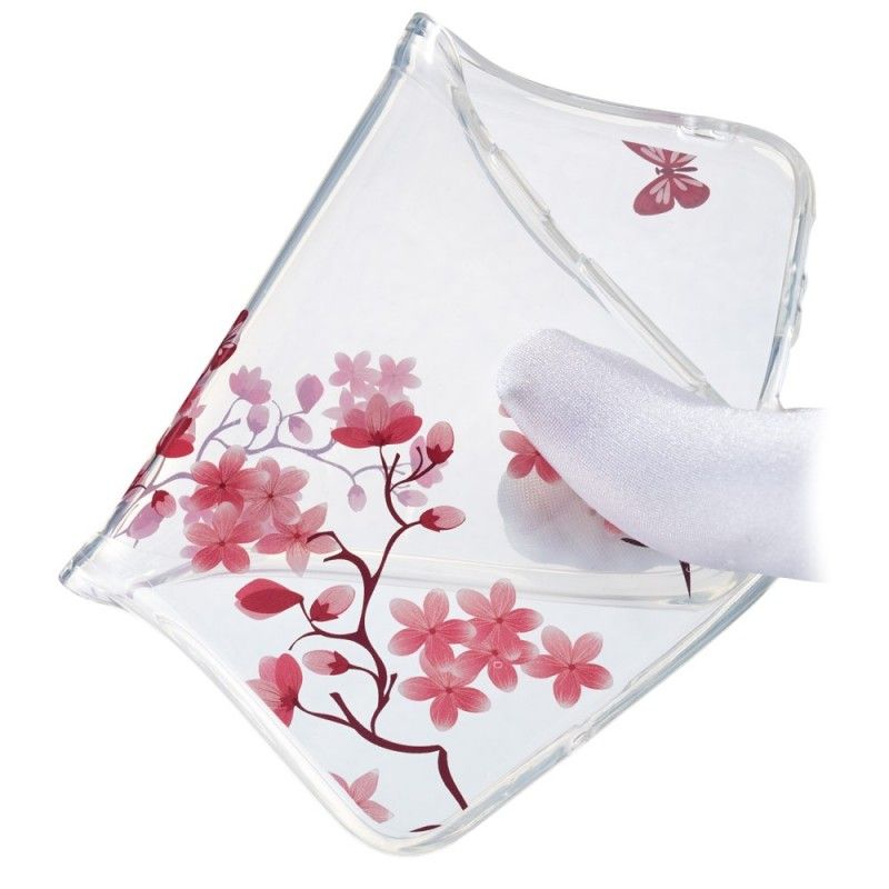 Cover Huawei Y7 2019 Gennemsigtigt Blomstrende Træ