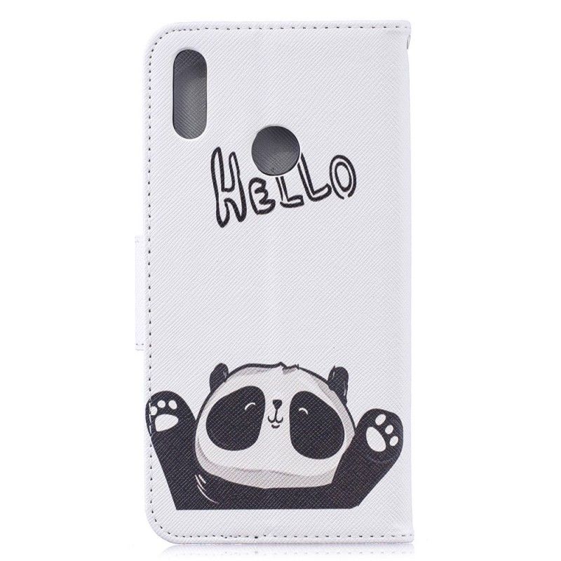 Flip Cover Huawei Y7 2019 Mobilcover Hej Panda