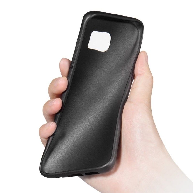 Cover Samsung Galaxy S7 Edge Sort Mate Premium-Serie