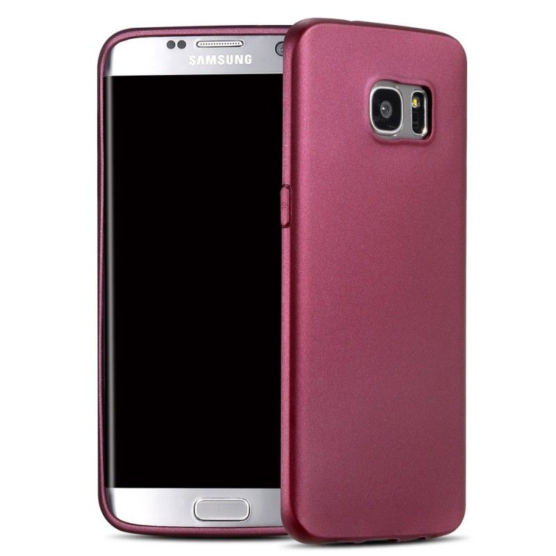 Cover Samsung Galaxy S7 Edge Sort Mate Premium-Serie