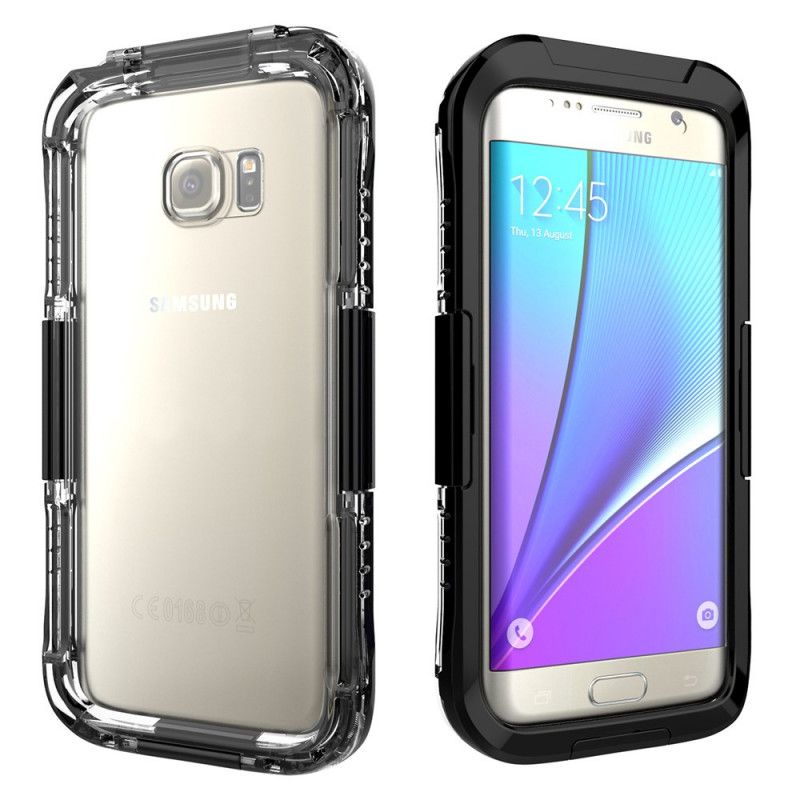 Cover Samsung Galaxy S7 Edge Sort Vandtæt