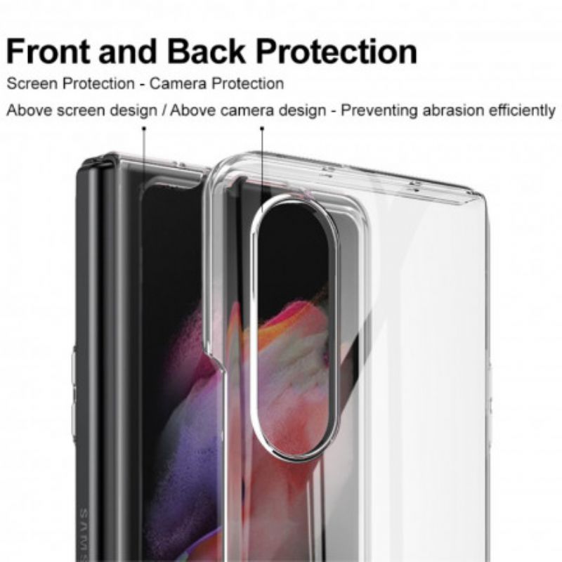 Cover Samsung Galaxy Z Fold 3 5g Gennemsigtig Imak