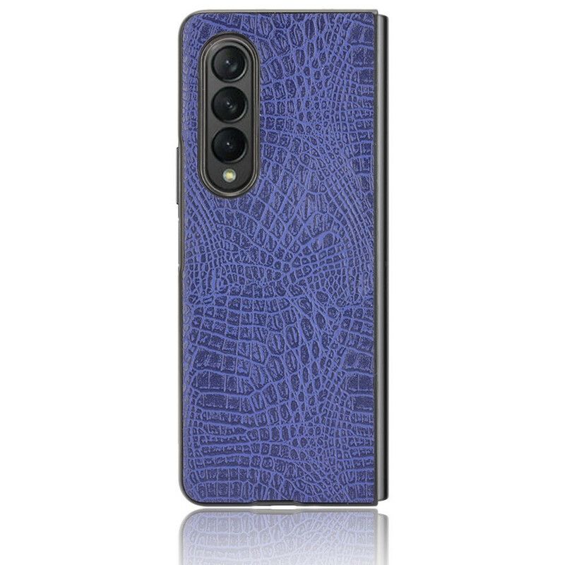 Cover Samsung Galaxy Z Fold 3 5g Imiteret Krokodillelæder